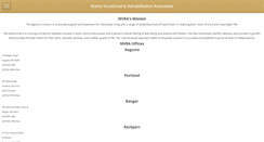 Desktop Screenshot of mainevocandrehab.com